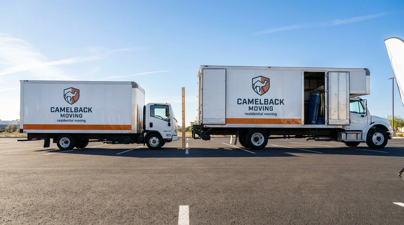 Moving truck size capacity guide in McIntosh